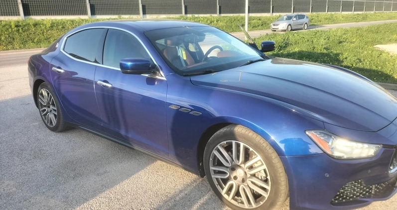 Maserati Ghibli cena 137000 przebieg: 81744, rok produkcji 2015 z Kielce małe 106